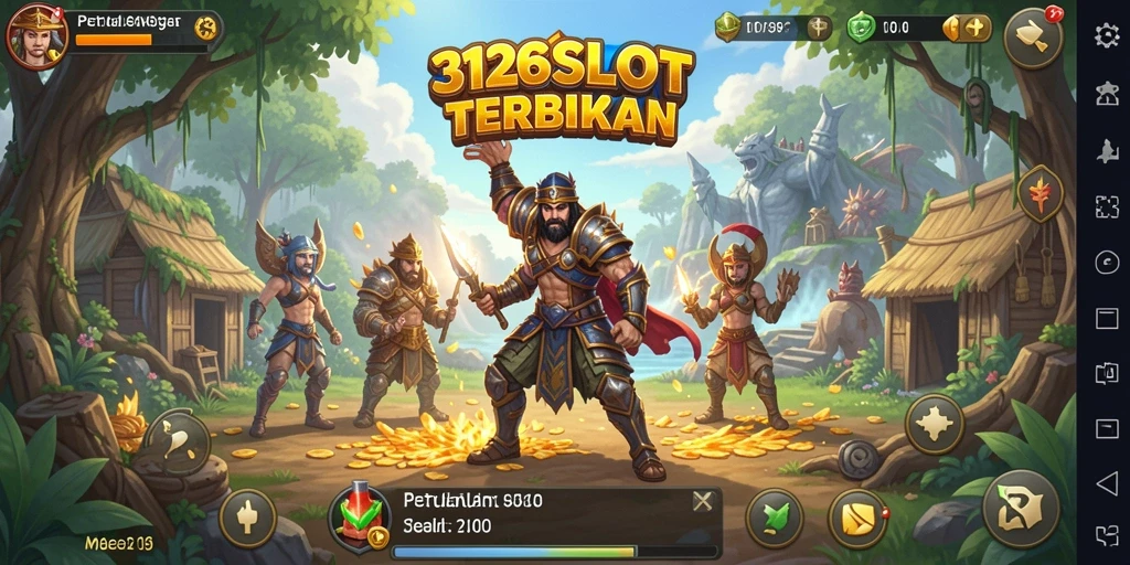 Tangkapan layar gameplay menarik dalam dunia terbuka 3126SLOT.