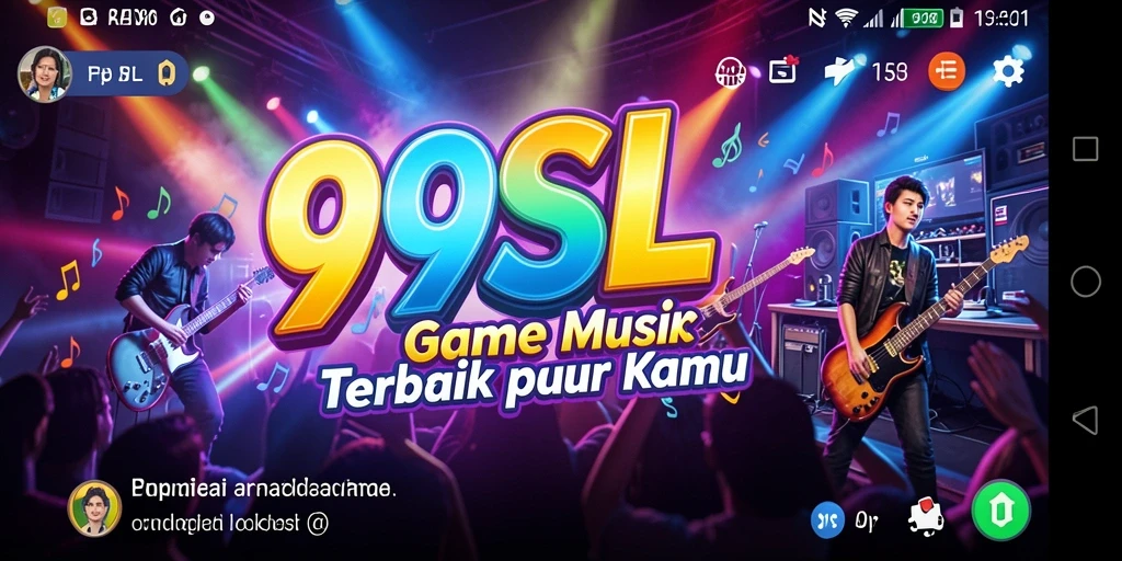Screenshot gameplay 99SL menampilkan keseruan bermain musik.