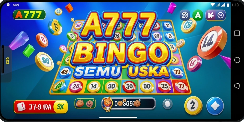 Tampilan gameplay seru dalam permainan Bingo A7777.