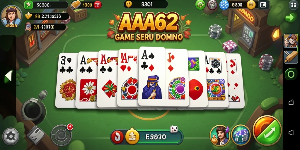 Tampilan gameplay yang seru dan penuh strategi dalam AA62.