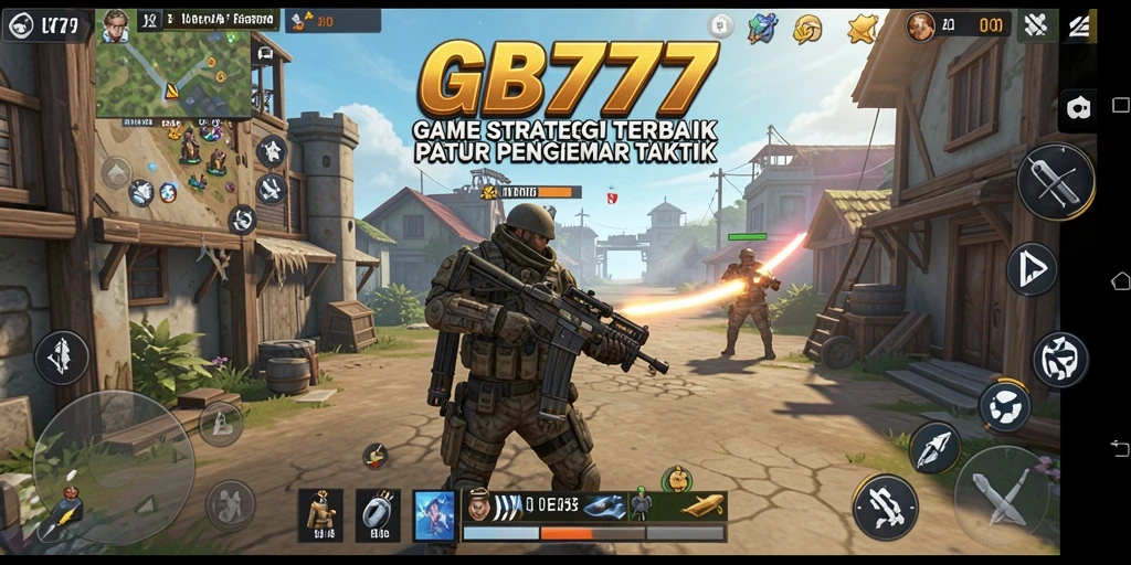 Screenshot gameplay GB777 menampilkan aksi strategi yang mendebarkan.
