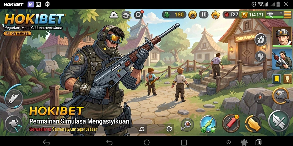 Tampilan gameplay HOKIBET yang seru dan interaktif.