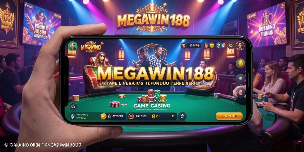 Tampilan gameplay Live Casino yang menarik dari MEGAWIN188.