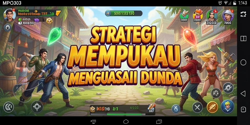 Screenshot gameplay MPO303 yang menunjukkan strategi pertempuran yang mendebarkan.