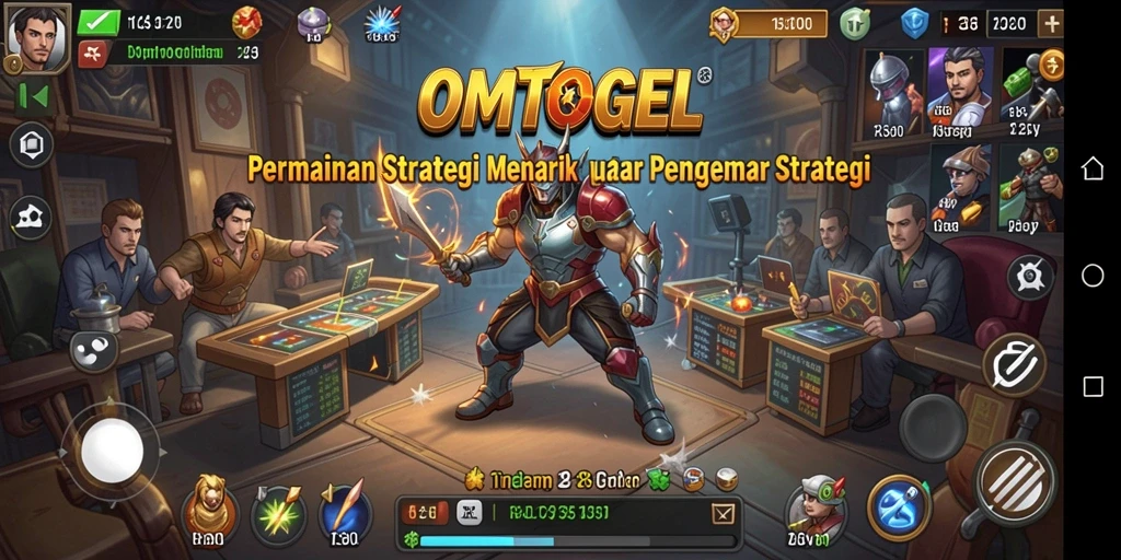 Tampilan gameplay OMTOGEL dengan berbagai strategi yang menarik.