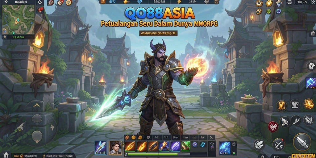Tangkapan layar utama dari gameplay seru di QQ88ASIA.