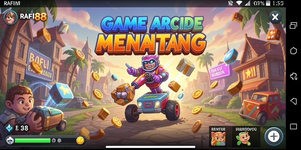 Screenshot gameplay RAFI88 yang menunjukkan aksi seru dan tantangan.