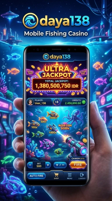 Tampilan antarmuka daya138 yang sederhana dan intuitif.